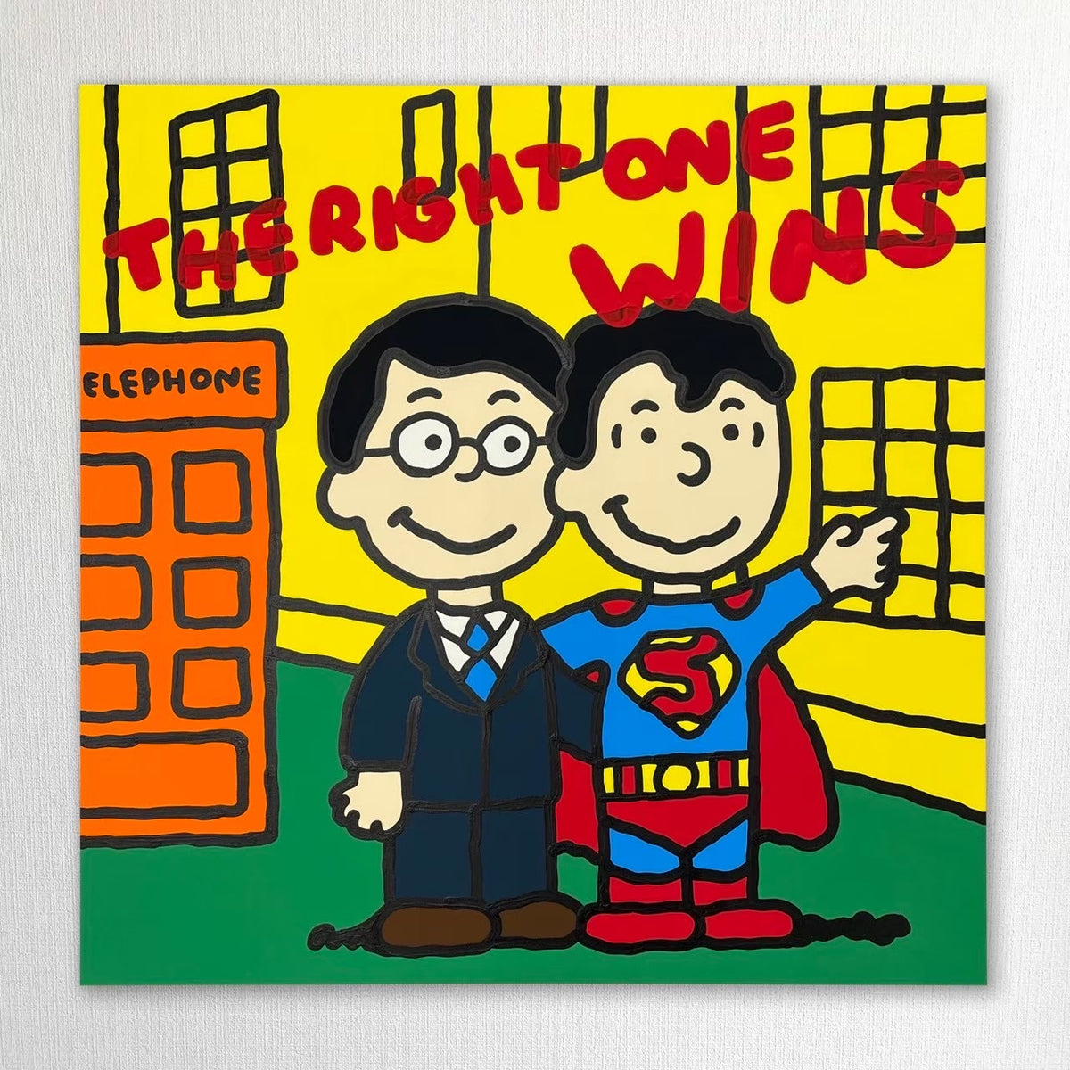 THE RIGHT ONE WINS